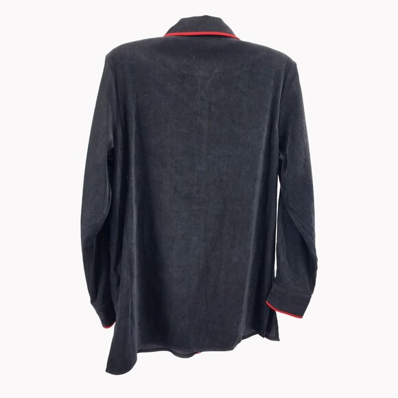 Bob Mackie Women’s Size Small Wearable Art Christmas Tree Button Shirt 40" Chest - Picture 9 of 10